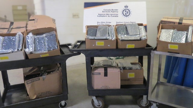 Massive cocaine bust at Blue Water Bridge