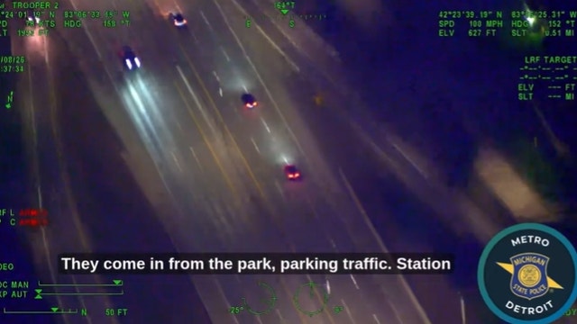 Racing Lodge drivers hit speeds over 120 mph as state police chopper tracks them down