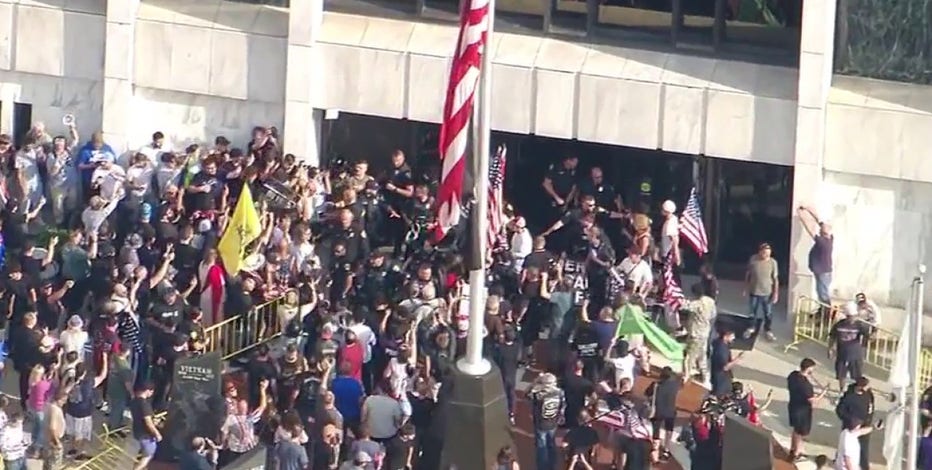Dearborn protest leads to 22 arrests during Jake Lang's 'Christian Crusade' demonstration