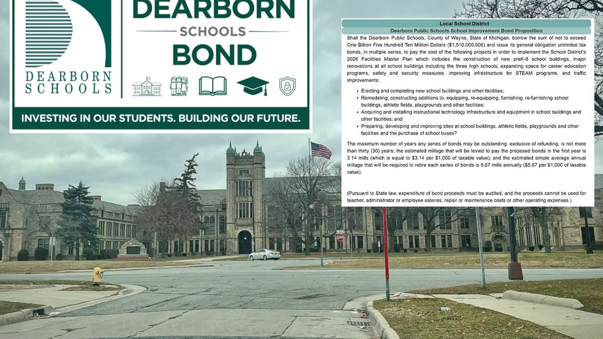 Dearborn Public Schools bond proposal: Historic $1.5 billion project would span 20 years