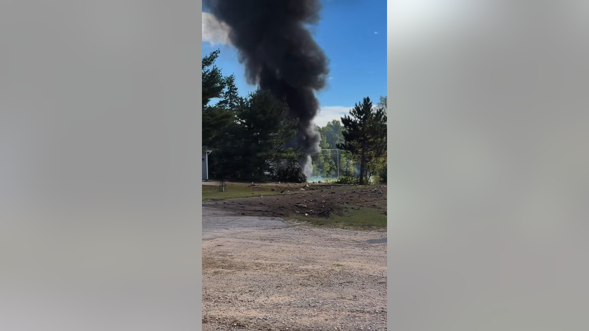 F-16 plane crash in Northern Michigan; Shelter-in-place order given