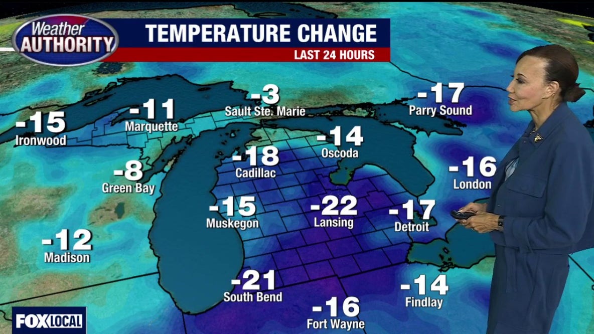 Metro Detroit weather: Fall preview with cooler temps Monday