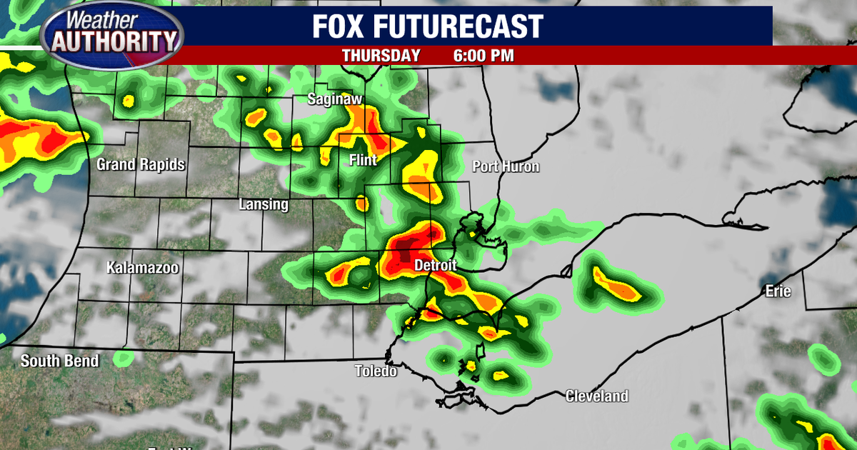 Metro Detroit weather: Not as hot Thursday, but more storms expected