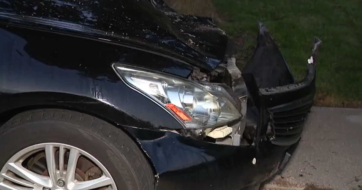 Car flies off highway, and hits parked car in Madison Heights