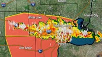 Southeast Michigan Weather: Severe storms roll through Metro Detroit, twice