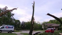 Allen Park impacted by severe storm damage as power outages effect Metro Detroit