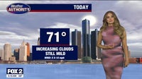 Metro Detroit weather: Rain chances increase Wednesday night