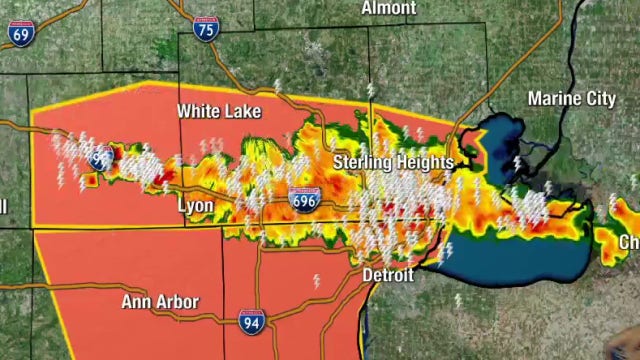 Southeast Michigan Weather: Severe storms roll through Metro Detroit, twice