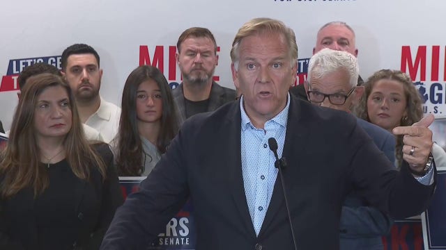 Mike Rogers repeats call to end Iran war, says opponent 'does not play with others'