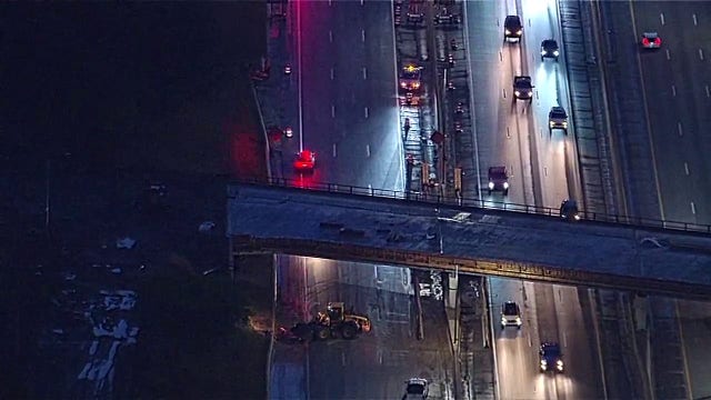 I-96 local lanes reopened after storm-caused mudslide at Schaefer