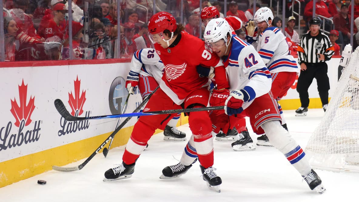 Red Wings fans chant 'sell the team' and boo Dylan Larkin in home opener