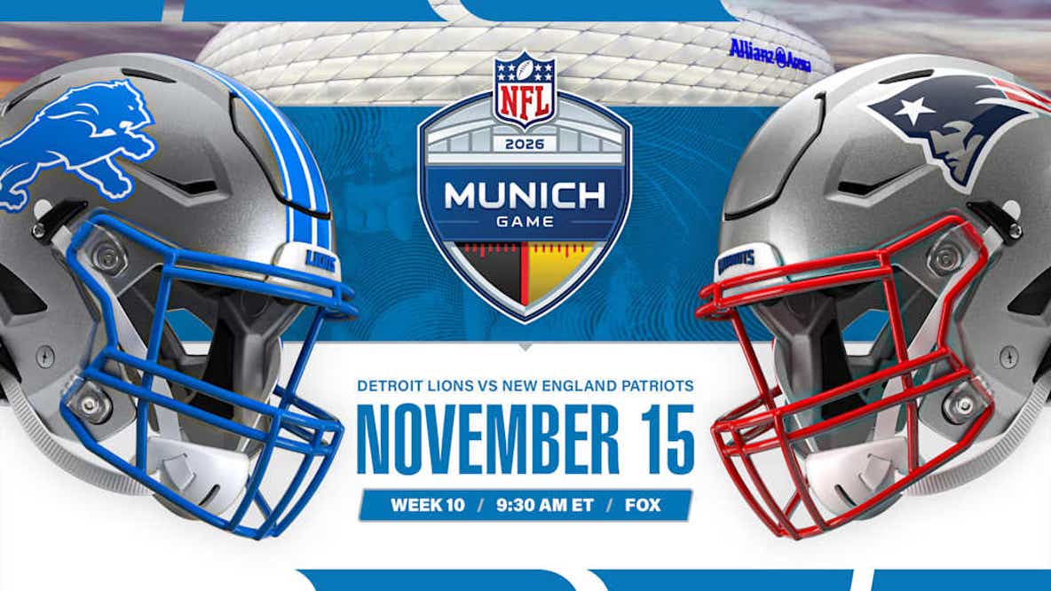 Lions Germany events announced for Patriots game in Munich Week 10