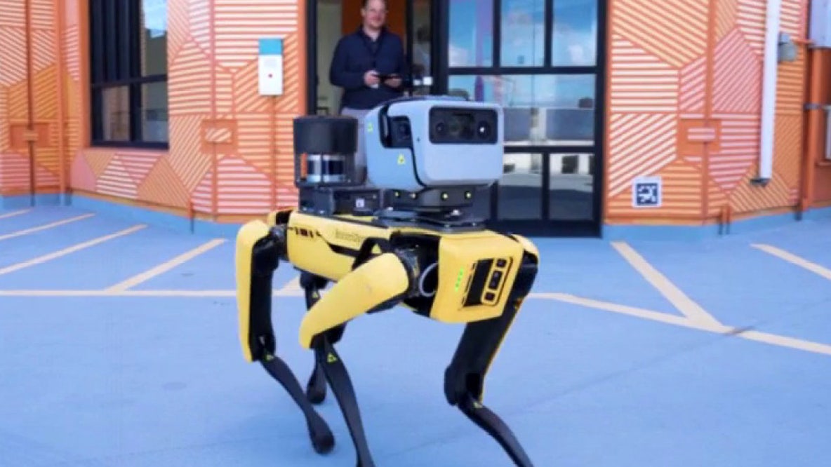 Robot dog testing comes to downtown Detroit as part of Bedrock, Boston Dynamics program