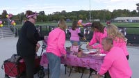 Annual Pink Out game recognizes three Plymouth-Canton children diagnosed with cancer