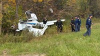 Single-engine airplane crashes in Flint, none injured