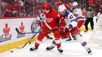 Red Wings fans chant 'sell the team' and boo Dylan Larkin in home opener