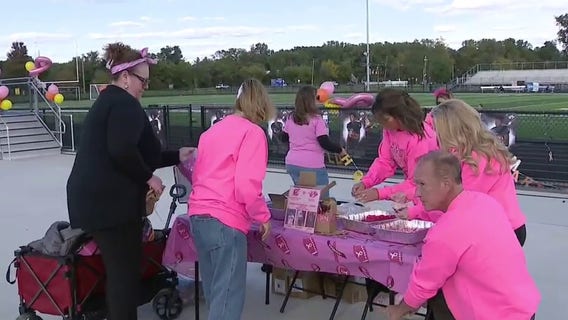 Annual Pink Out game recognizes three Plymouth-Canton children diagnosed with cancer
