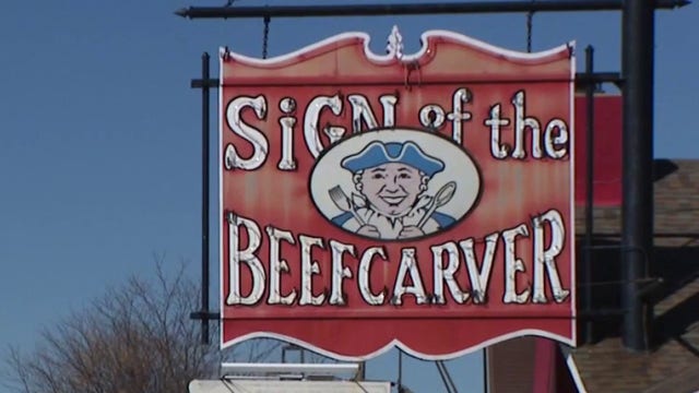 Sign of the Beefcarver to close final location