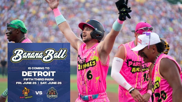 Banana Ball returns to Detroit next spring; how to enter ticket lottery list