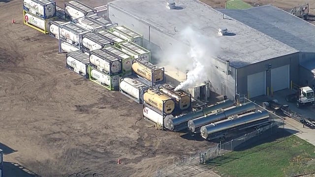 Toledo hazmat incident causes evacuations from chemical explosion