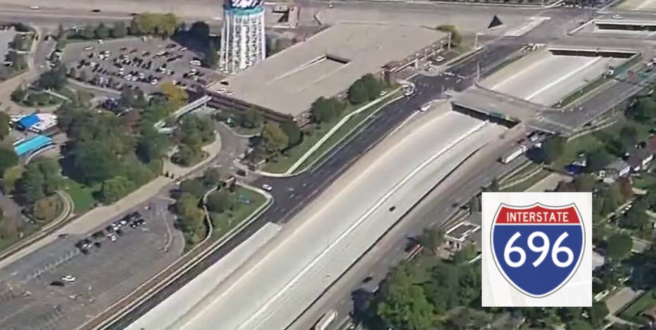 Section of westbound I-696 closing this weekend