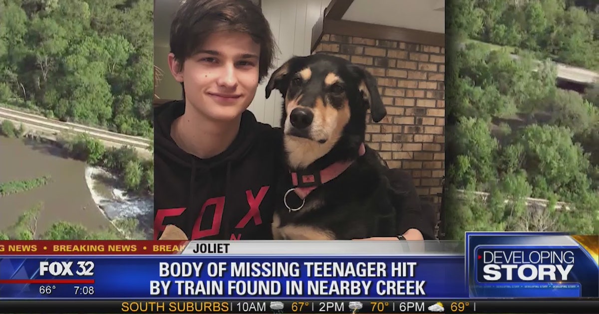 Body of teen struck by commuter train recovered from creek | FOX 32 Chicago