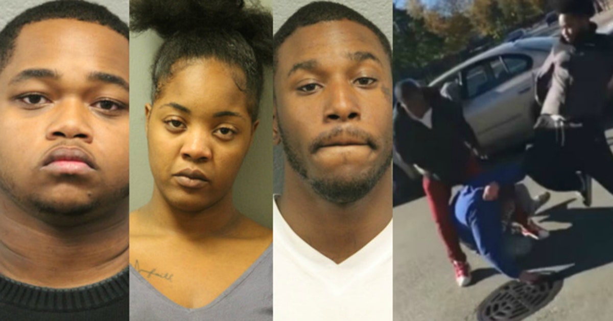 Four charged in carjacking of man taunted with 'Don't vote Trump ...