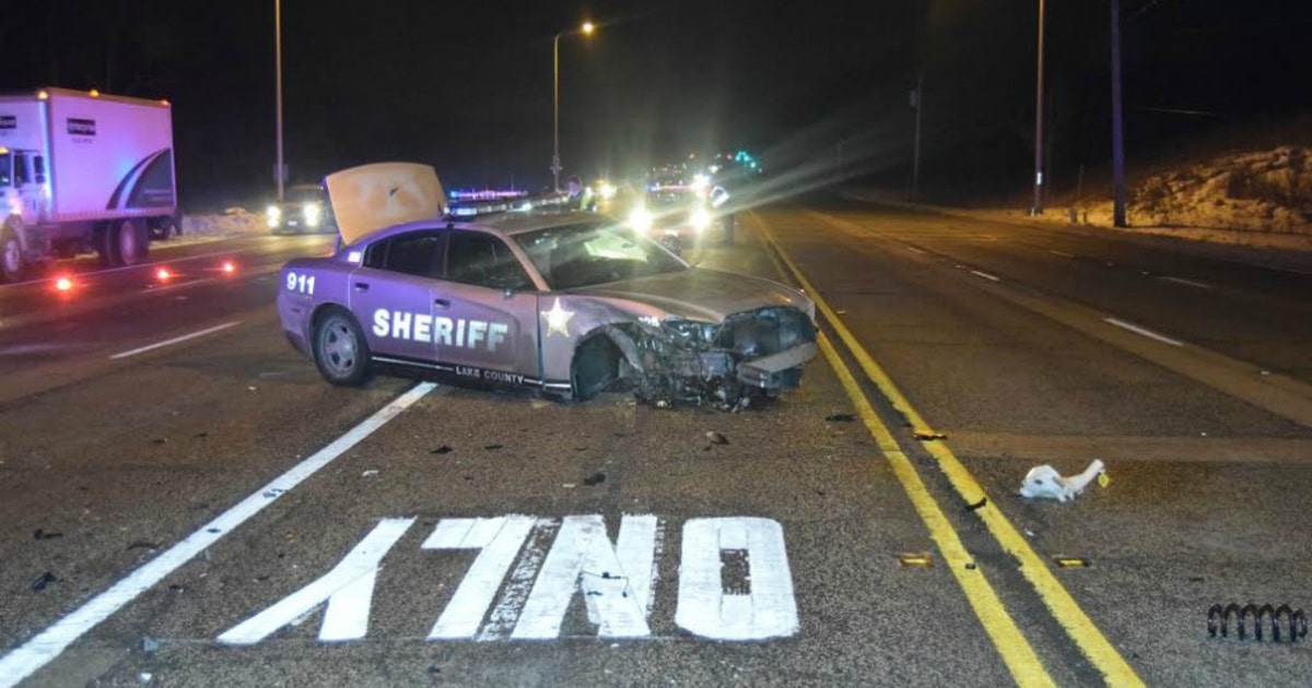 Woman charged with DUI after crash with Lake County squad car | FOX 32 ...