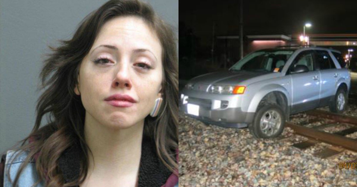 Woman charged with DUI after driving on train tracks in Riverside | FOX ...