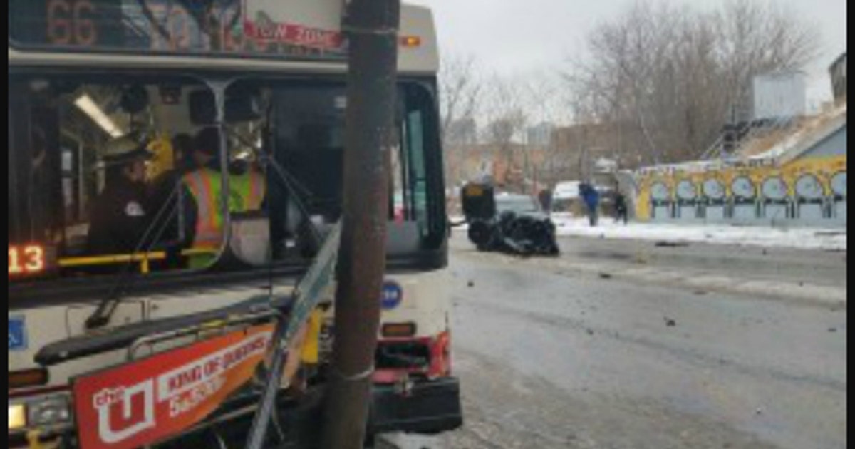 15 hurt in CTA bus crash in Goose Island neighborhood | FOX 32 Chicago