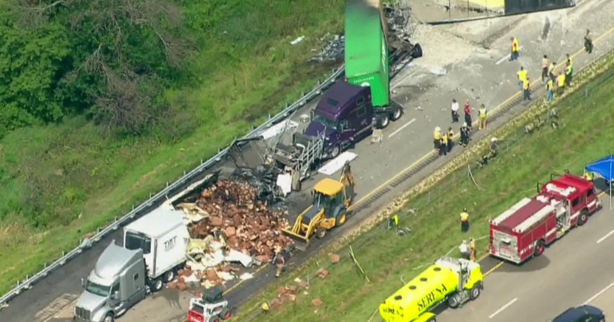 Semi driver cited after 3 killed in fiery crash on I-80 | FOX 32 Chicago