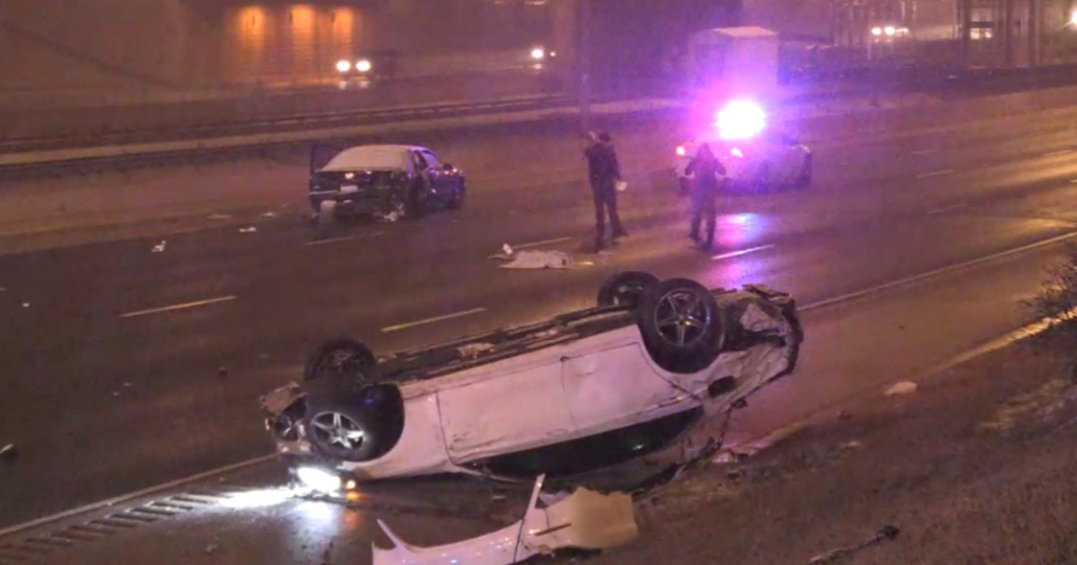 CFD: Man killed, 6 injured in crash on Eisenhower Expressway | FOX 32 ...