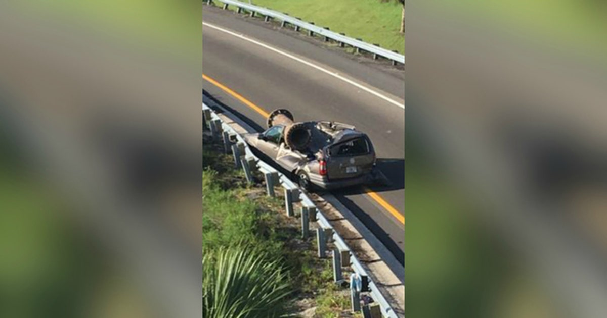 Florida driver miraculously survives bizarre car accident with minor ...
