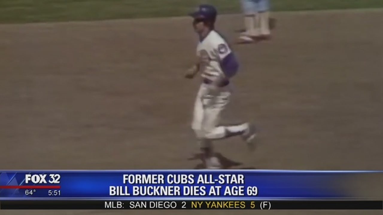 Former Cubs first baseman Bill Buckner dies at 69