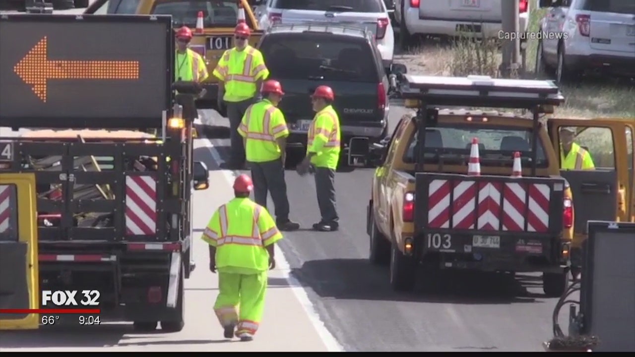 Tollway Worker Fatally Struck By Semi On I 294 Fox 32 Chicago