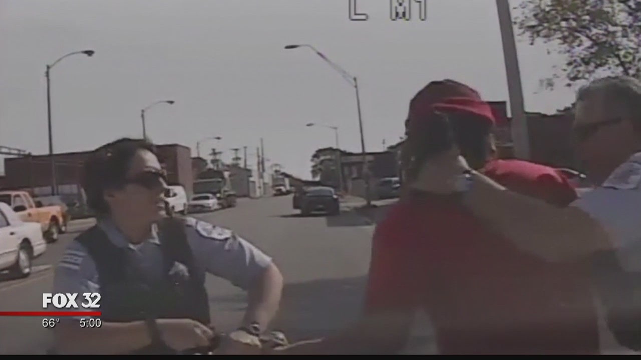 CPD Releases Video Of Female Cop Being Beaten By Man On Drugs | FOX 32 ...