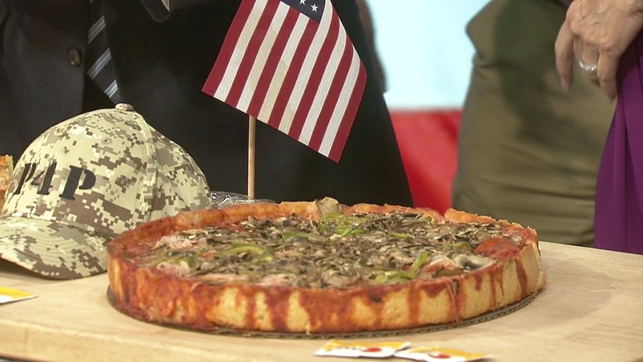Celebrating Veterans Day with Pizza for Patriots