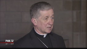 Chicago's Cardinal Cupich offers prayers for French people