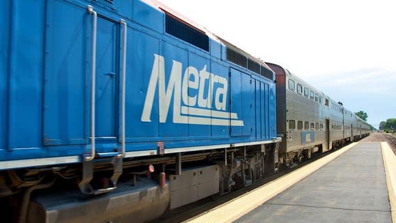 Metra train hits vehicle, causing major delays on SouthWest Service line