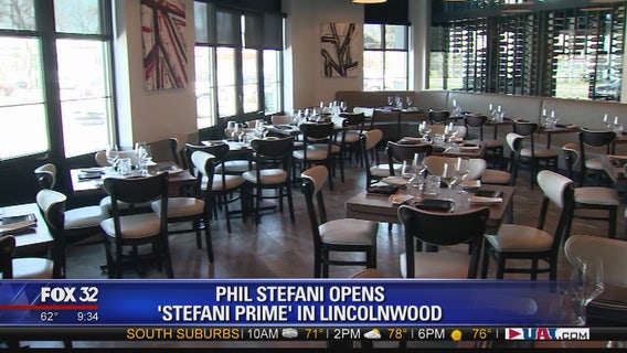 Phil Stefani opens Stefani Prime in Lincolnwood