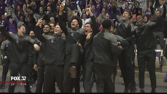Northwestern ends drought with 1st NCAA Tourney appearance