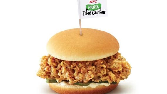 KFC releasing new Pickle Fried Chicken