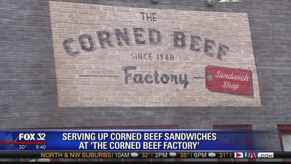 Behind the scenes look at a Chicago staple: The Corned Beef Factory
