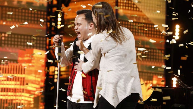 Blind singer who has autism stuns on 'America's Got Talent' with powerful performance