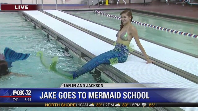 Mermaid classes making quite the splash in Chicago