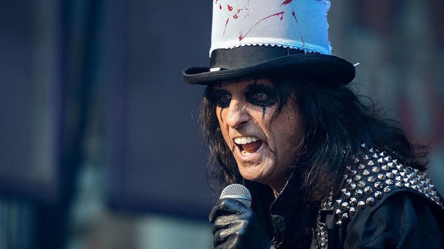 Alice Cooper believes his faith saved him from alcoholism, temptations of rock star lifestyle
