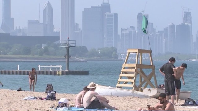 Chicago weather: Mostly dry stretch ahead with near 90° highs today