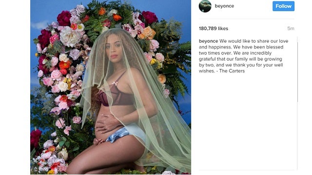 Beyonce: "Our family will be growing by two"
