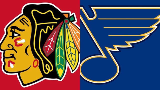 Hinostraza scores tiebreaker, Blackhawks beat Blues 6-4