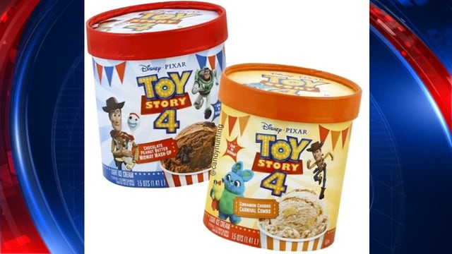 Edy's debuts two 'Toy Story 4' ice cream flavors
